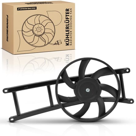 Frankberg 1x Koelventilator voor Fiat Panda Kasten/Schrägheck