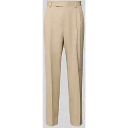 Wide leg bandplooibroek van Lyocell Model 'C-PAT-BB-DPL-262'