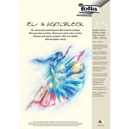Oliepapierbloknote A3-formaat, 290 g/m², 10 vellen