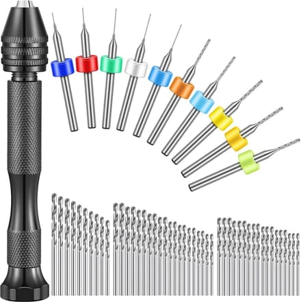 59-delige handboor bits set voor micro twistboor en PCB rotatietools