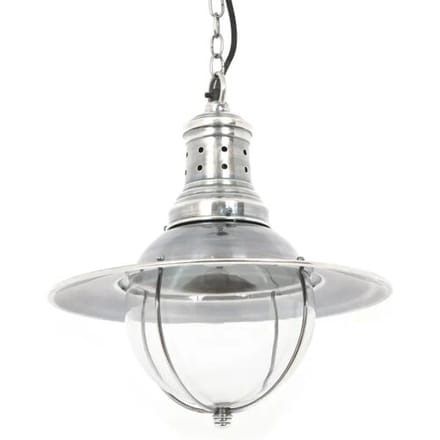 KS Verlichting Hanglamp Wellington Antiek Zilver
