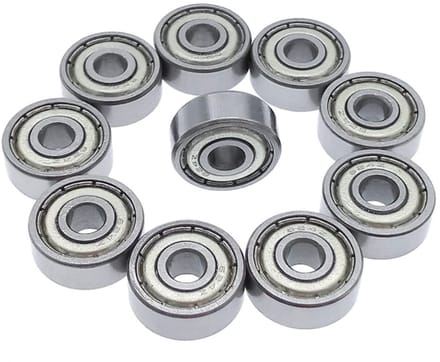 Dubbele Metalen Afschermingen Diepgroef Kogellagers 4x13x5mm