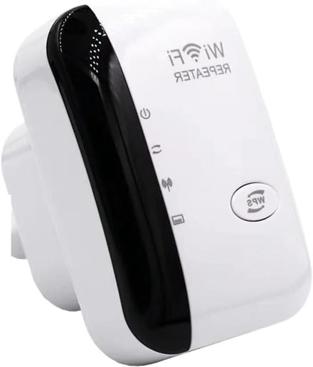 Wifi Versterker - Netwerk Extender - Betere Dekking - 300 Mbps Snelheid - 280 m2 Bereik - Wit