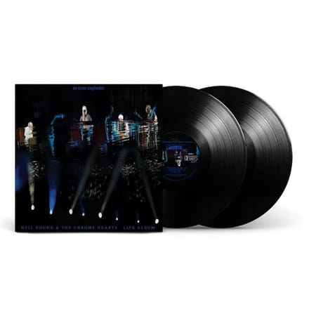Neil Young & the Chrome Hearts LP - As Time explodes: Live Album - voor Geen - standaard