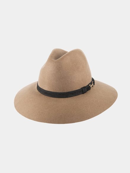 Serena - Vilten hoed - Beige
