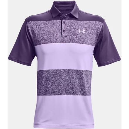 Under Armour Playoff 2.0 Heren Paars Poloshirt