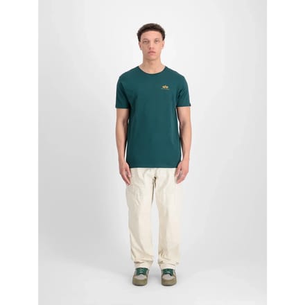 T-shirt met klein logo Alpha Industries Basic