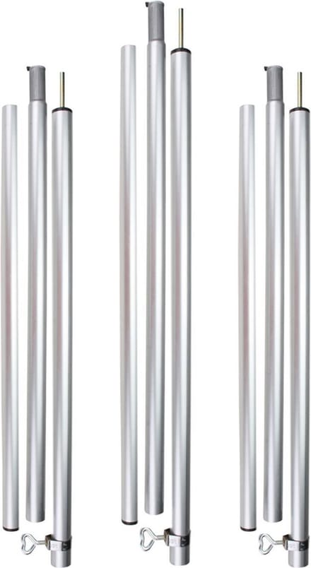 Campking Luifel Stokkenset Aluminium 22mm - Luifelstokken -