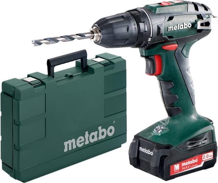 Metabo BS 14,4 Accu Schroefboormachine 14.4V 2.0Ah Li-Ion in Koffer