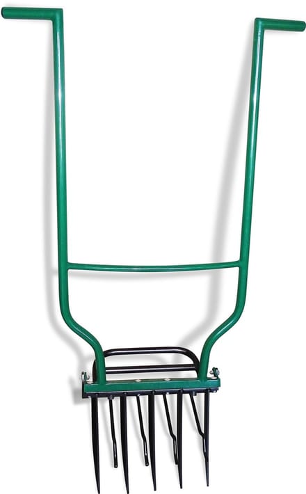 Biogroei® Ergonomische woelvork - Spitvork -  Met verkruimelaar - verlucht je bodem