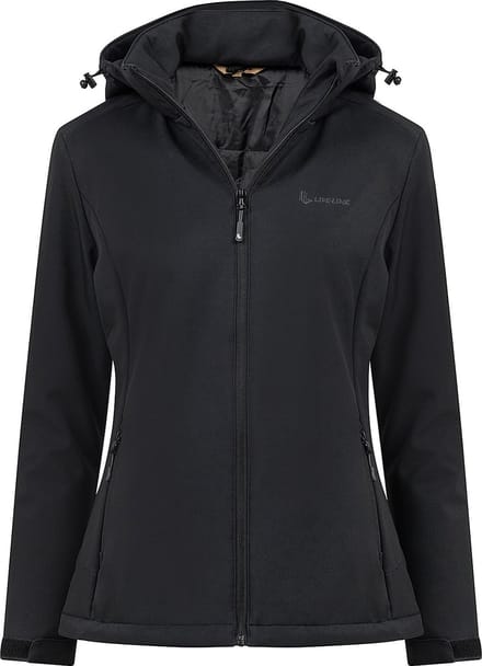 Life-line Dani - Softshell - Dames - Gevoerd - Zwart - Maat 40