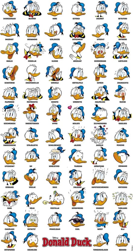 Donald Duck Poster - Buien