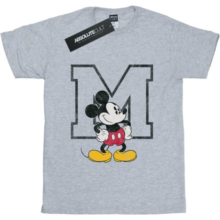 Disney Jongens Mickey Mouse Classic M T-Shirt (Sportgrijs)