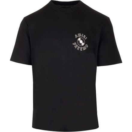 Zwart T-shirt met Amiri Premier Records-logo