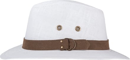 Hatland - UV-Fedora hoed voor volwassenen - Yoshua - Wit - maat 59CM
