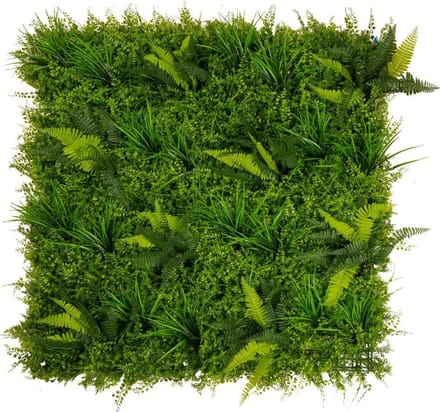 Wand bladerpaneel met kunst planten