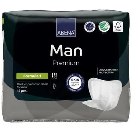 ABENA Abri-Man Formula 1 - 24 pakken van 15 stuks