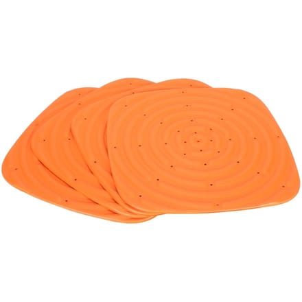 4 STUKS Kip Nestkussen Wasbaar Nestkast Kussen Herbruikbaar Bodembedekking Mat Kip Bedden Box Liners Kussen oranje