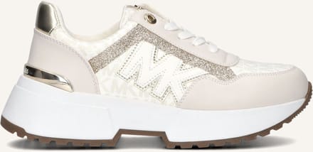 Michael Kors Kids Cosmo Maddy Lage sneakers - Meisjes - Beige - Maat 31