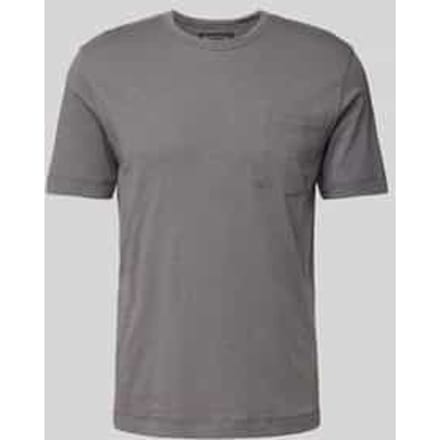 Regular fit T-shirt van puur katoen