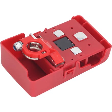Terminal Zekeringblok Kit 400A Marine Geschikt Batterijhouder Waterdicht M 8 M5 Stud 32V red