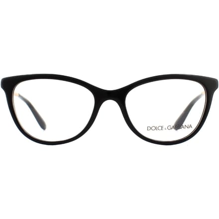 Dolce & Gabbana Cats Eye Black Womens Glazen frames