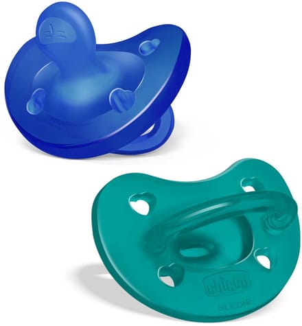 Dailygoods - PhysioForma Fopspeen - Siliconen, 16-36 maanden, Lichtblauw