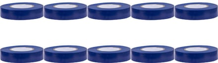 Isolatietape 10 Pack - Yurga - Blauw - 20mmx18m