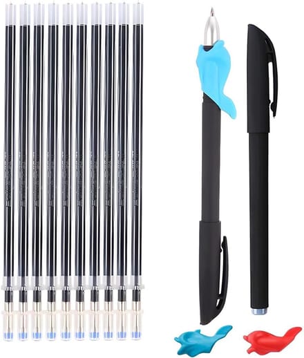 10 refill packs + 2 magic pens and 2 children's calligraphy correctors, reusable on books - ShopVlot