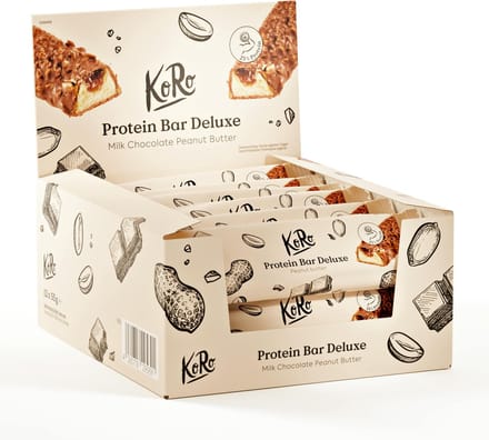 KoRo | Grand Deluxe Protein Bar Peanut 12 x 55 g