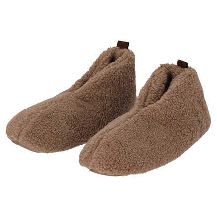 Sloffen dames teddy wol - 39/40 / Beige