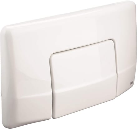 Witte Bedieningspaneel voor Inbouwdoos Diamante en Giada