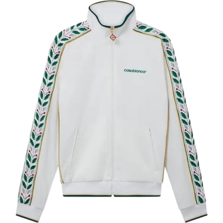 Casablanca Seasonal Laurel Track Top Witte Jassen