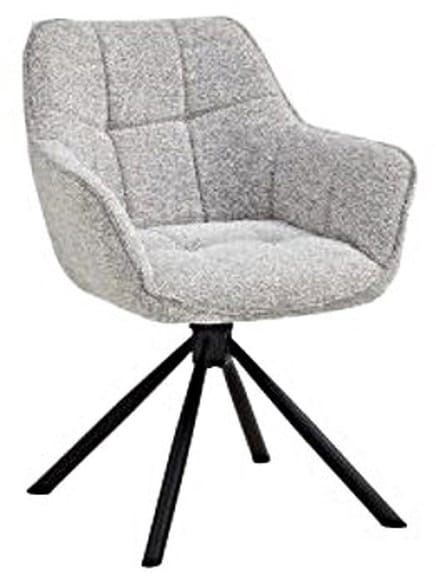 Eetkamerstoel Sofie draaibaar - Champagne - eetkamerstoelen set van 2