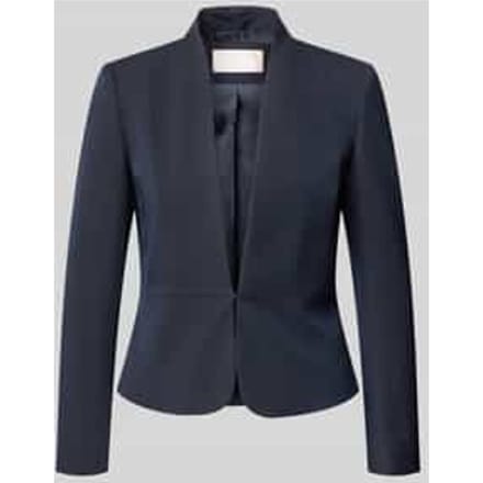 slim fit blazer met haakjessluiting