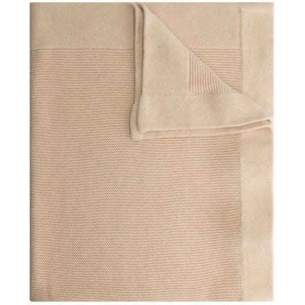 Prénatal wiegdeken Little Knits Ecru Melange unisex