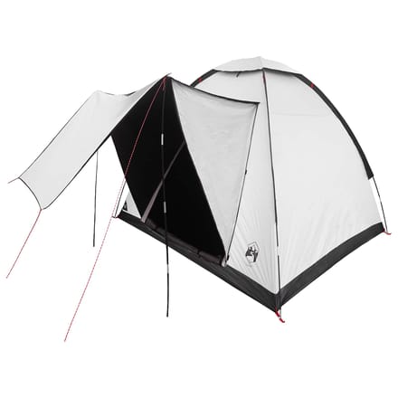 vidaXL - Kamperen - tent - 2-persoons - Wit - Blackout - Polyester - en - Staal
