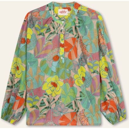 Oilily Bean Blouse- maat34 Evening Sand