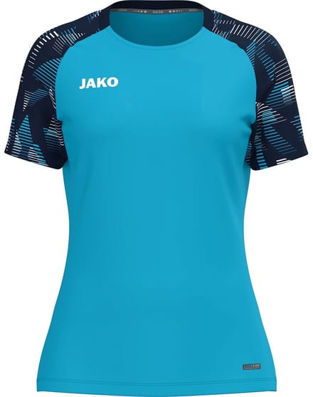 Jako Sonic T-Shirt Dames - Aqua / Marine | Maat: 46/48