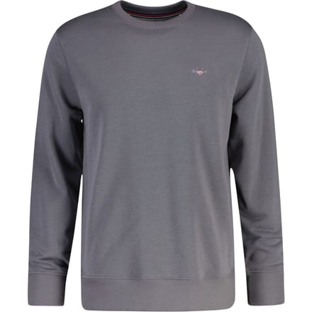 Gant Trui Shield C-Neck Sweat Midden Grijs / male