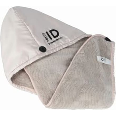 2-in-1 Microfiber & Satin Hair Turban Pink