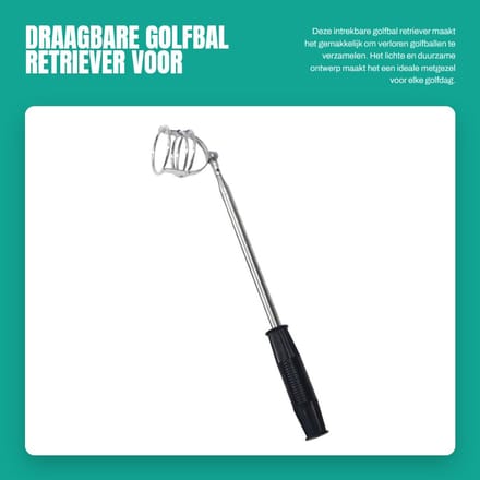 Dailygoods - Draagbare Golfbal Retriever voor Buitensporten
