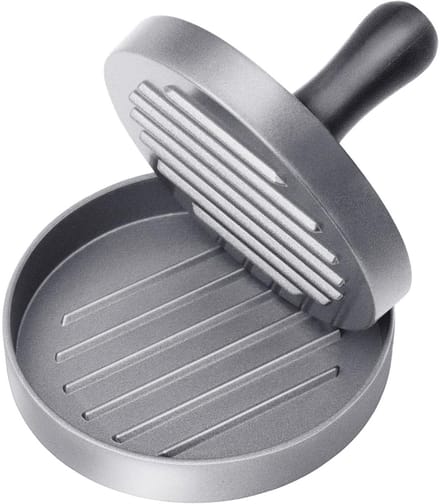 TOVBMUP Patty Press - Hamburger Patty Press - Comfortabele handgreep - Metaal - Stevig - Duurzaam