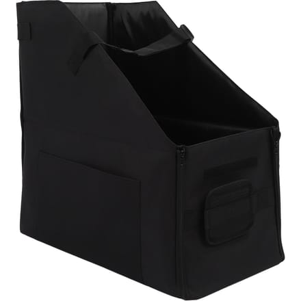 Bewaarbox voor Vouwfiets Houd Fiets Verticaal voor Kofferbak Ruimtebesparende Fietsopslag black