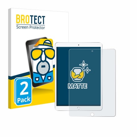 BROTECT - Screenprotector voor Apple iPad Air 2019 (3. Gen.) - Folie Beschermfolie matte 2 Stuks