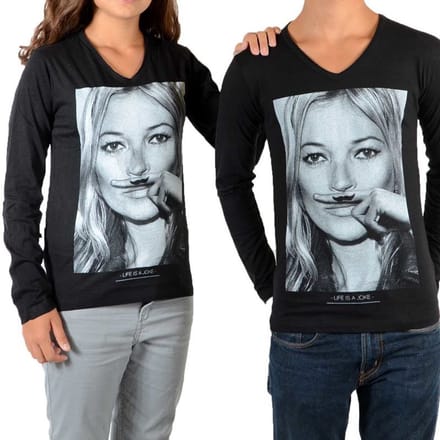 T-shirt Little Eleven Paris KM LS Unisex Kate Moss