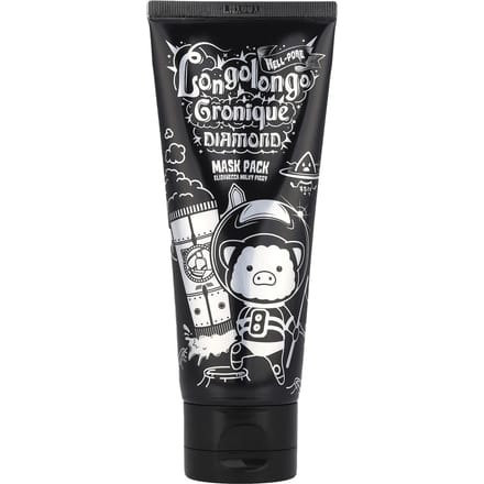 Elizavecca, Pack masque diamant Hell-Pore Longorongo Gronic, 100 ml (3,38 onces liquides) black