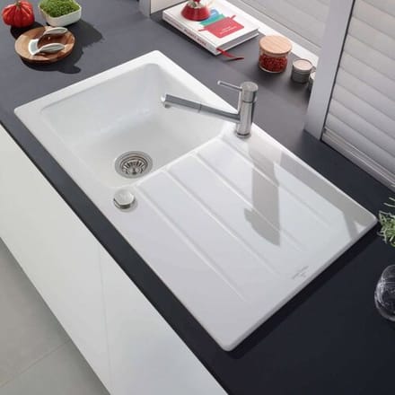Villeroy & Boch Architectura 50 inset sink, drain with eccentric actuation, reversible 335002R1