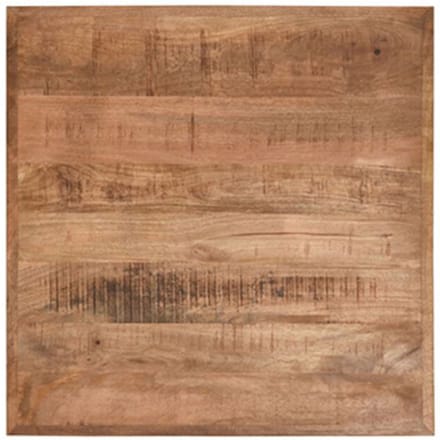 Home67 Tafelblad horeca mangohout 70 x 70 cm