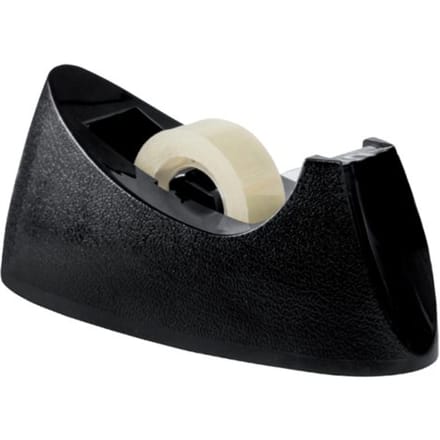 Plakbandhouder Quantore zwart 33m